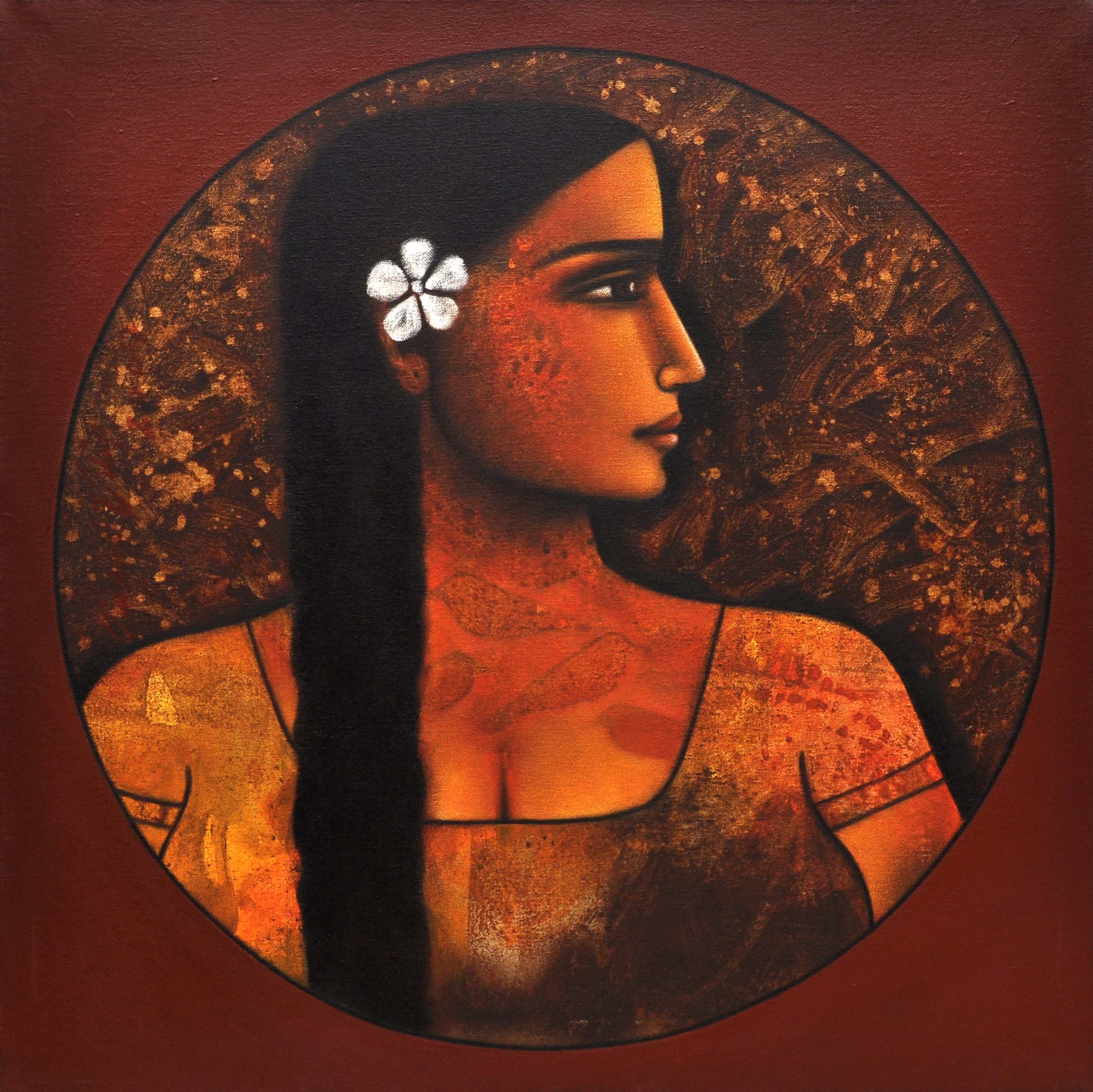 The Blossom in Her Hair