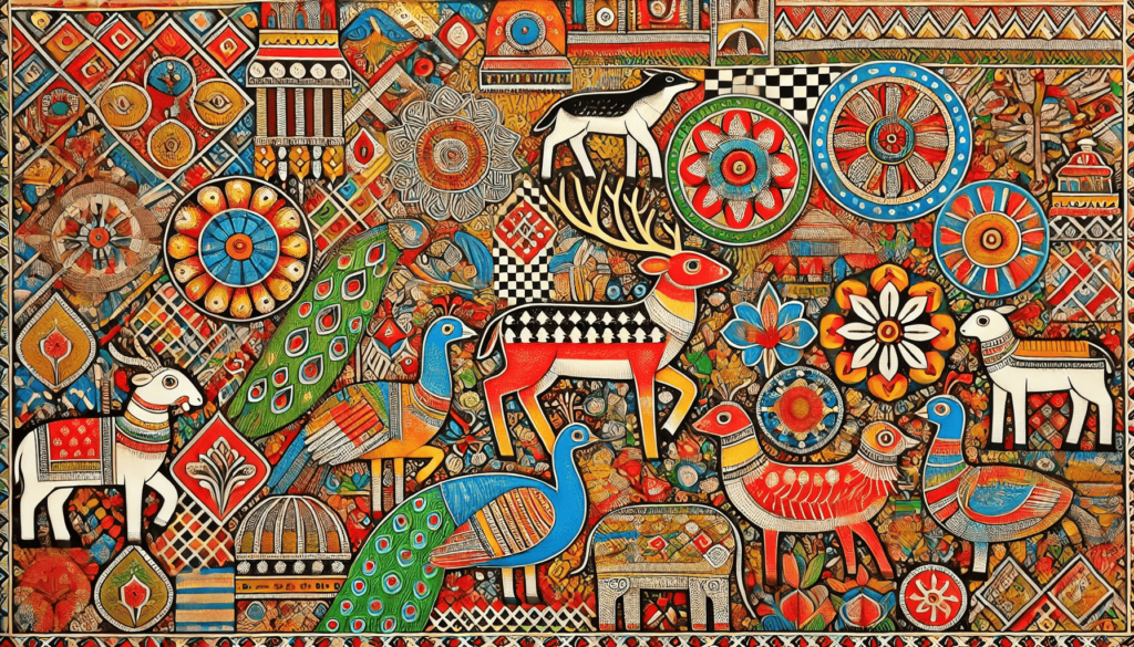Gond Art Painting